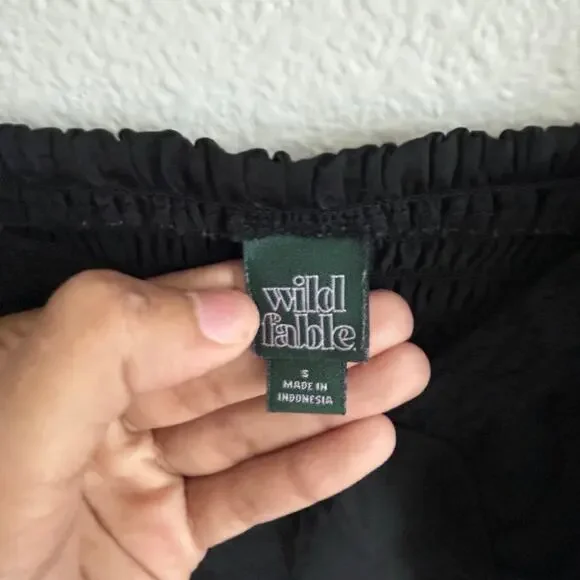 Black Cami Top Sweetheart Neckline Sleeveless Tank‎ Top Casual  Size S - Picture 7 of 9